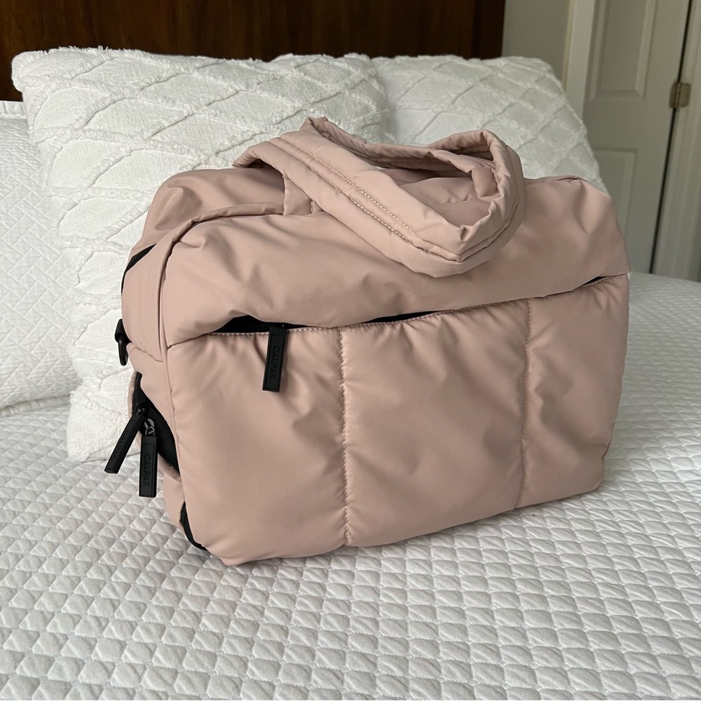 Calpak Luka Duffle Blush Bag